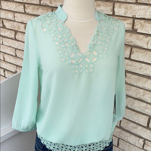 Lovestitch Black Cut Out Blouse main image 1
